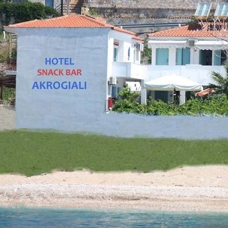 Akrogiali Hotel Plomari Exterior photo